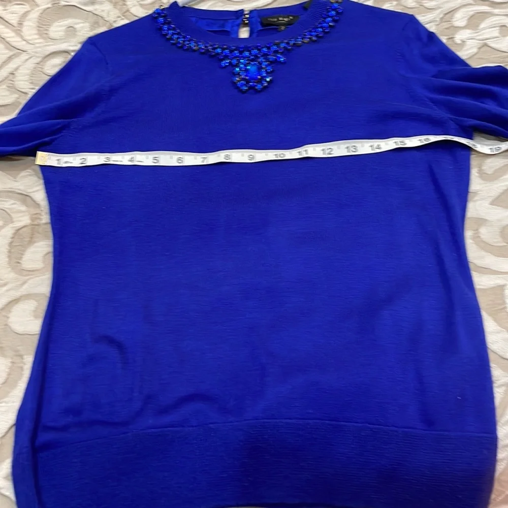 Firm price ! Ted baker London sweater jeweled - Picture 6 of 6